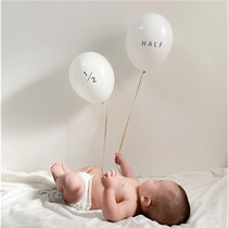 Name custom birthday cap Newborn 100 days photo props baby pot - hat Korean birthday hat