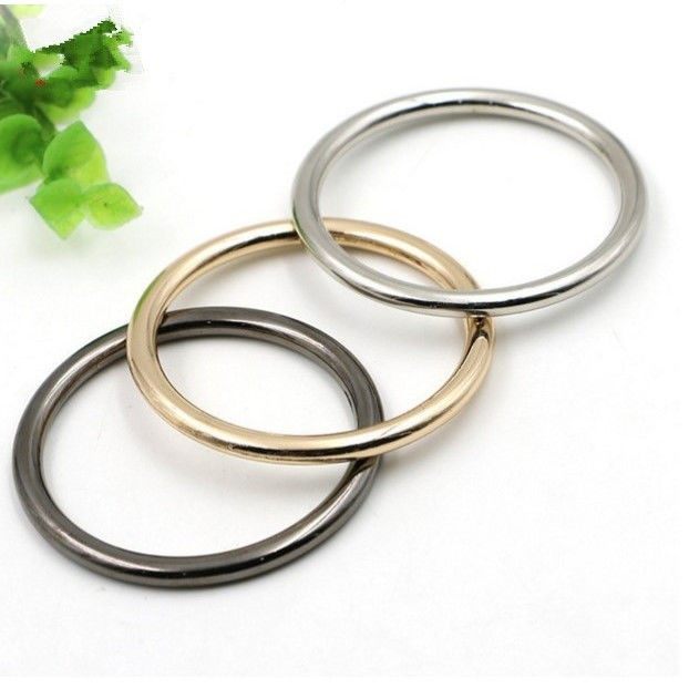 Metal ring round buckle clothing shoes bag circle button hat baby bag bag belt bag ring buckle accessories hardware