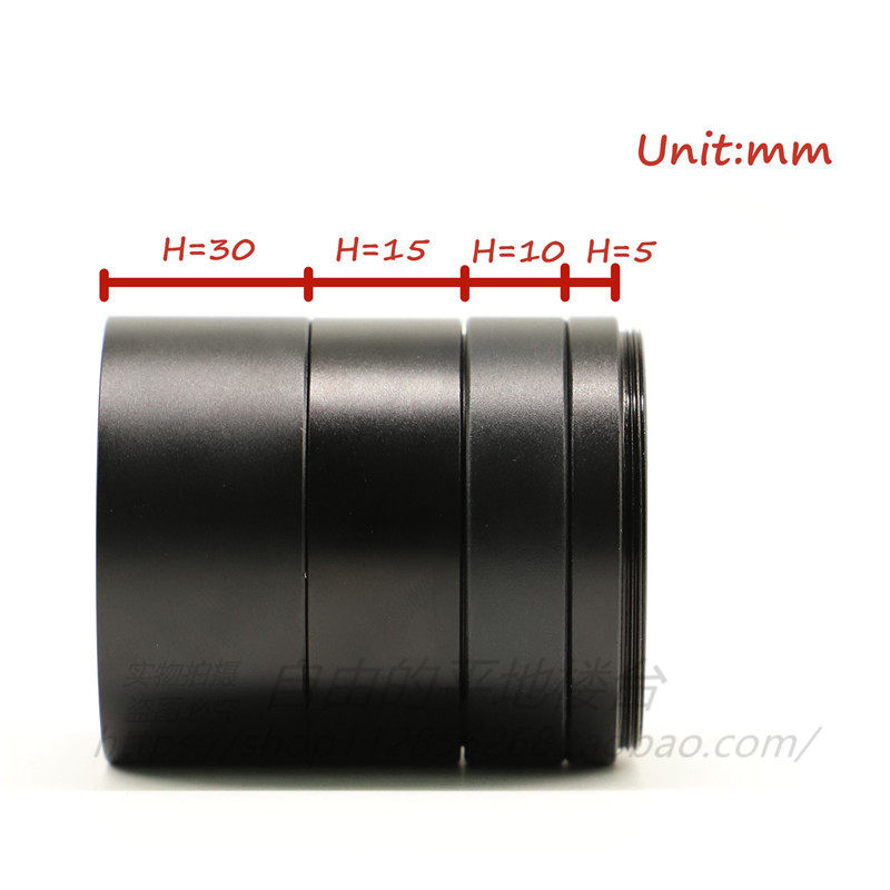 Astronomical telescope photography M42X0 75 extension tube 3 5 7 10 15 20 30 40mm extension ring