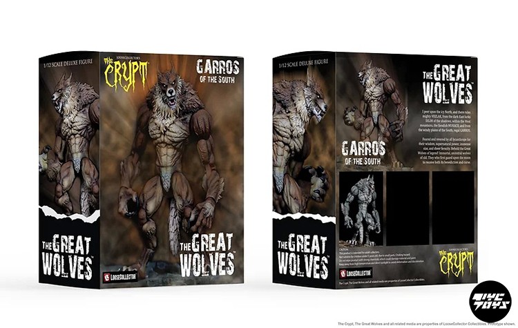 EXECUTIVE REPLICAS Werewolf Garros Of The South 9in Action Figure