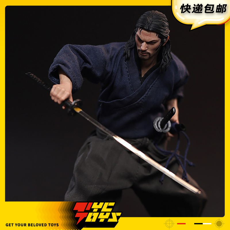 【Tyctoys】Shipped in Batches Eleven Miyamoto Musashi 1/12 Scale Action Figure with Cloth Clothing 【Tyctoys】Shipped in Batches Eleven Miyamoto Musashi 1/12 Scale Action Figure with Cloth Clothing