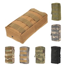 Camouflage oxford spinning tactical backpack sub-bag molle vest accessory bag Tactical belt accessory bag Portable sundries bag