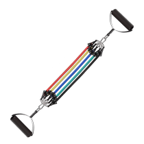 Tension rope resistance band fitness mens chest muscle sports training equipment open back shoulder training multi-functional elastic rope back training