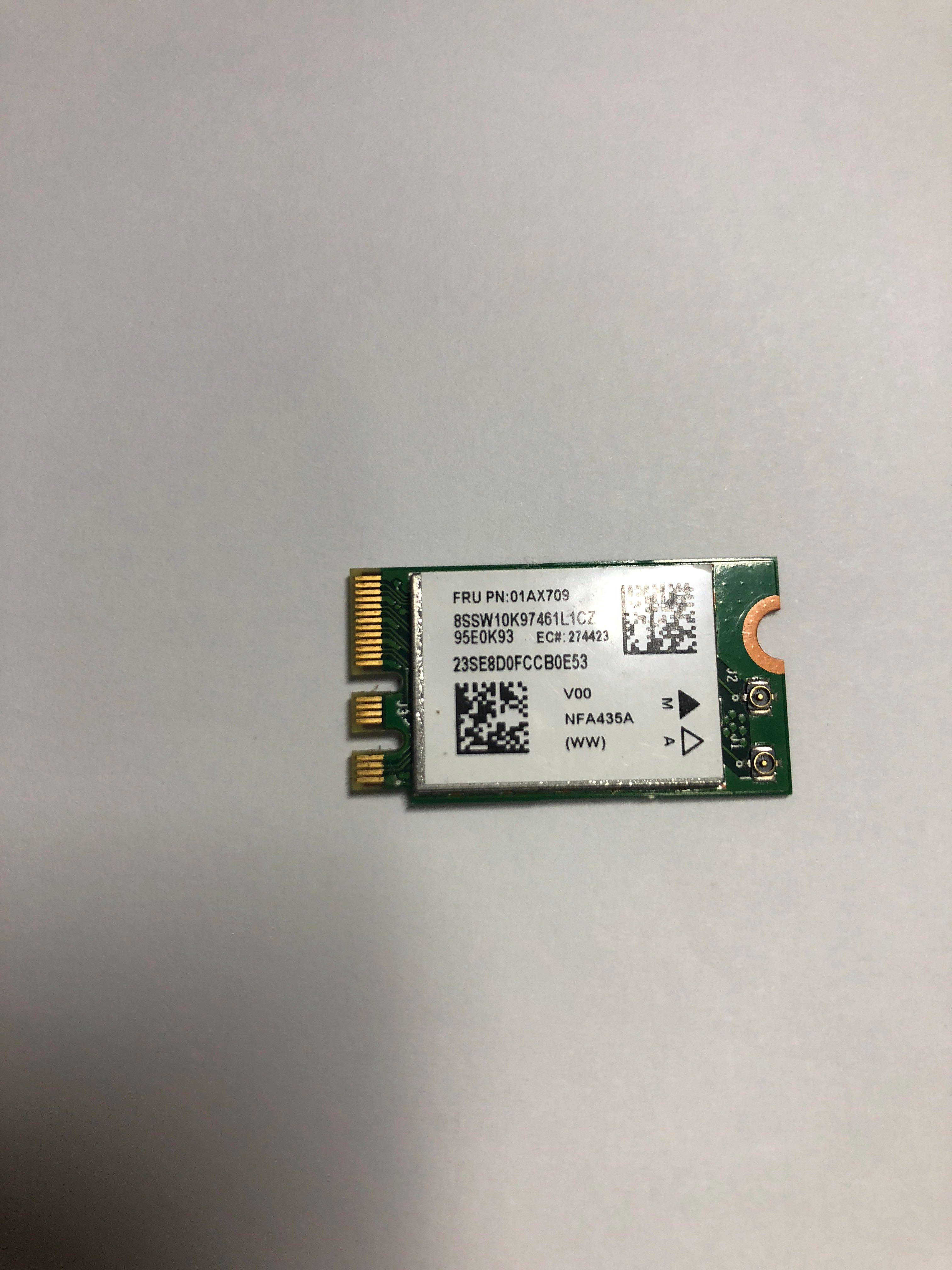 Lenovo QCNFA435 E470E475E570E575AC5G dual frequency wireless network card 01AX709 1AX709