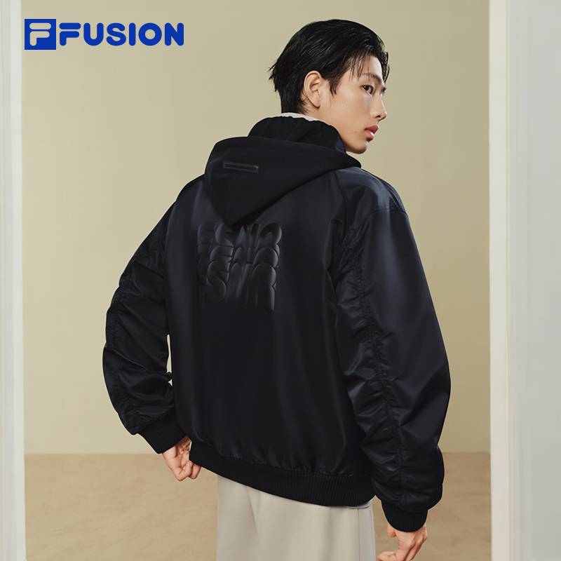 Fila Fusion Trendy Brand Woven Jacket for Men 2026 Spring New Fashion Loose Jacket Hooded Top Fila Fusion Trendy Brand Woven Jacket for Men 2026 Spring New Fashion Loose Jacket Hooded Top