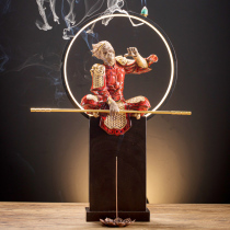 Fighting Buddha Da Sheng Lamp ring ornaments Sun Wukong Home decorations Entrance crafts New Chinese landscape decoration