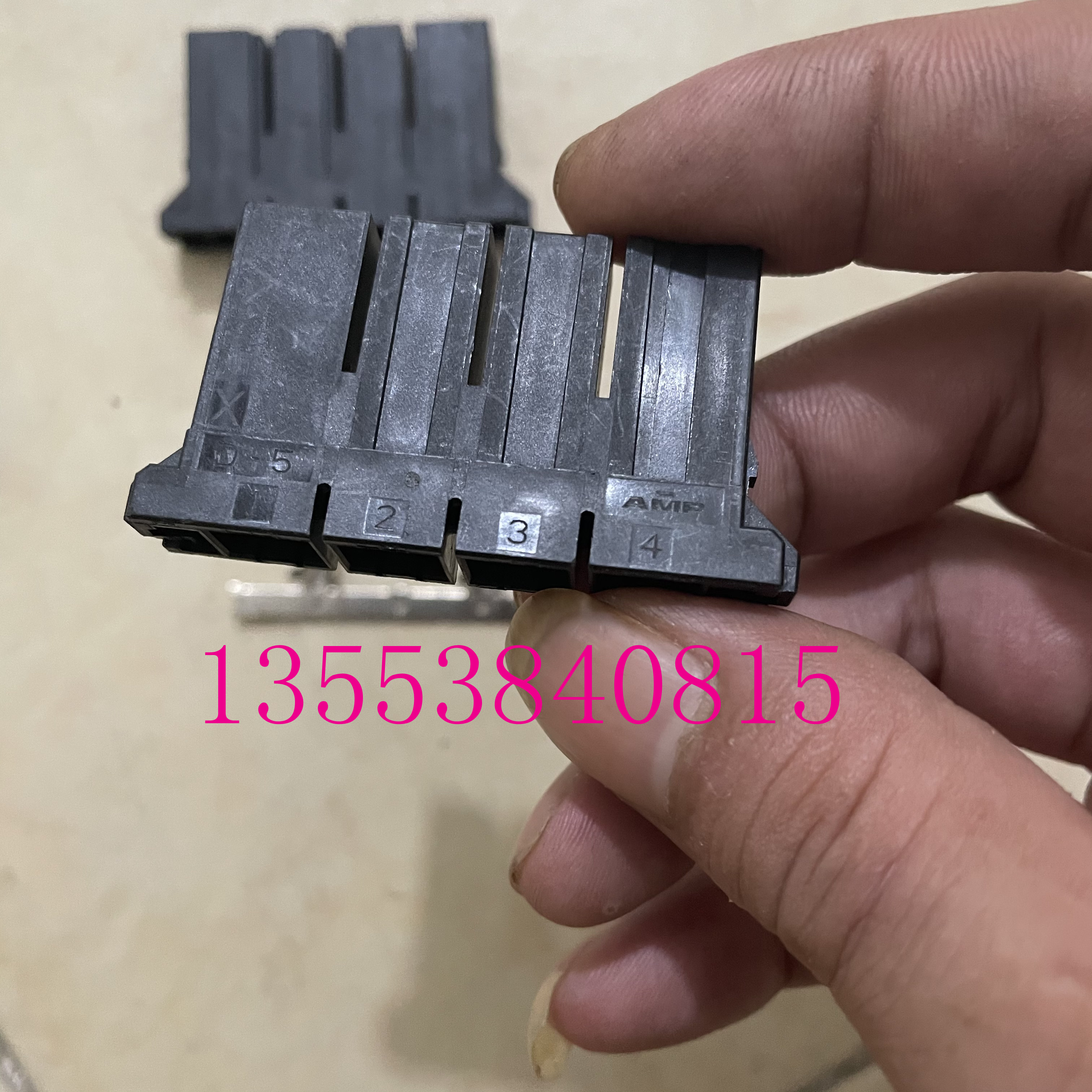 Mitsubishi Hair Concoring Power Line Plug AMP D-5 A06B-6110-K201 Servo Drive Plug