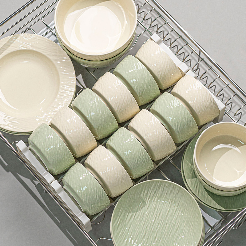 High-End Bowl and Plate Set for Home Use 2026 New Cream-Style Ceramic Bowls, Plates, Chopsticks, Plates, Housewarming Bowlware Gift Box Set High-End Bowl and Plate Set for Home Use 2026 New Cream-Style Ceramic Bowls, Plates, Chopsticks, Plates, Housewarming Bowlware Gift Box Set