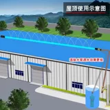 Спринклерная система охлаждения крыши, спринклерная ирригационная лента, водяной пояс, артефакт, автоматический спринклер, микрораспылительная лента, заводская железная листовая комната, водопроводная труба