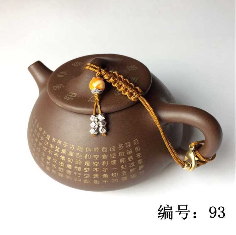 Dao rope lid kunfu tea pot of rope tied a rope fastened pot it rope tied the teapot teacup rope gourd ladle