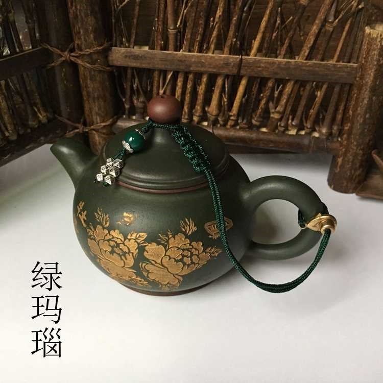 Dao rope lid kunfu tea pot of rope tied a rope fastened pot it rope tied the teapot teacup rope gourd ladle
