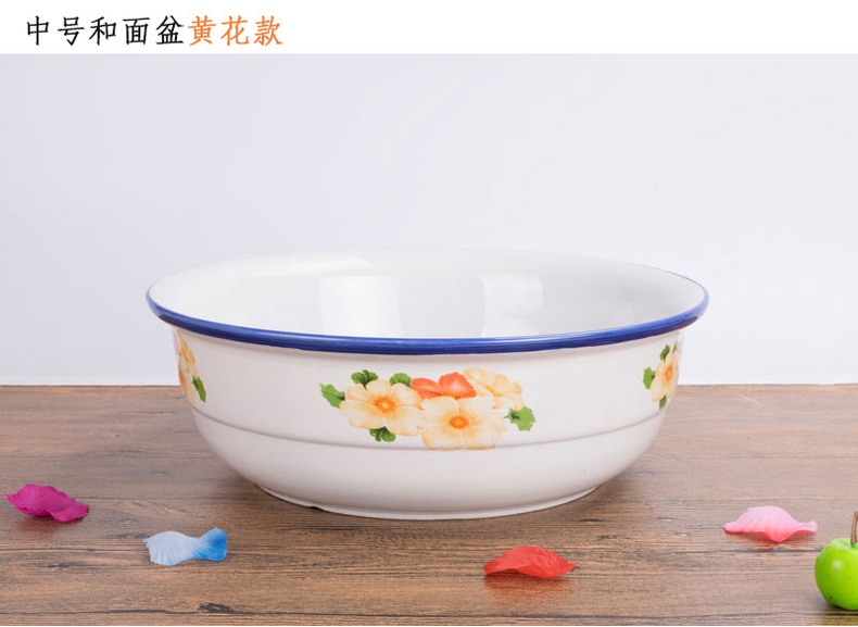 Old household basin to deepen porcelain ceramic package mail thickening "large - sized and happens in ceramic basin and 32