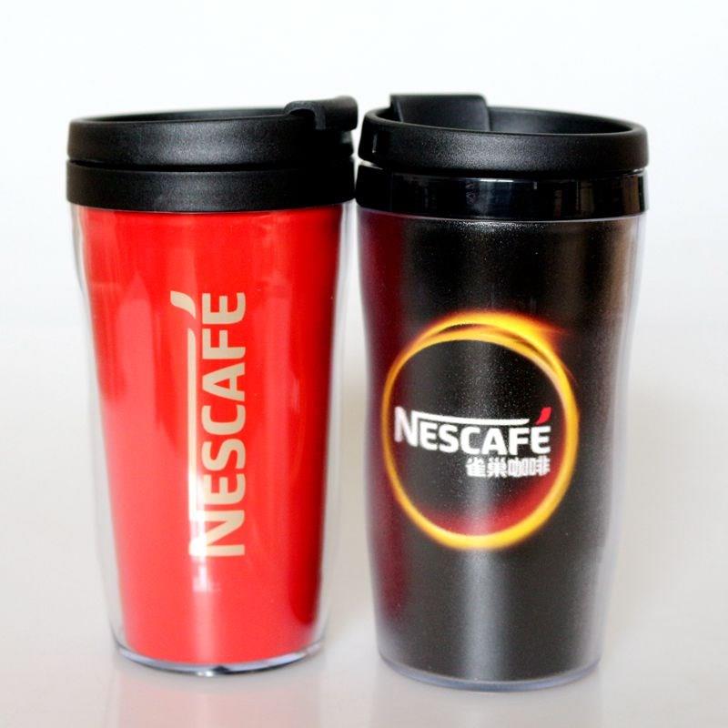 Glass ceramic spoon package mark the new coffee cup classic contracted new boxed cup nestle, a little red