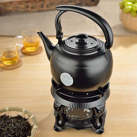 Package mail glass pot of boiling tea alcohol furnace type restoring ancient ways tea stove heating insulation tea tea set base alcohol lamp