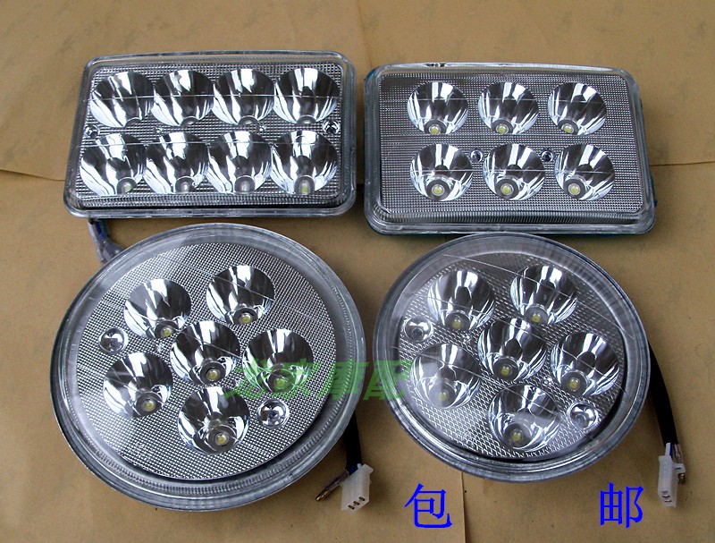 CG125 Bell ZJ Wood GS King GN Hao QJ Baron HJ Taiko Pearl YBR125 locomotive LED front headlights