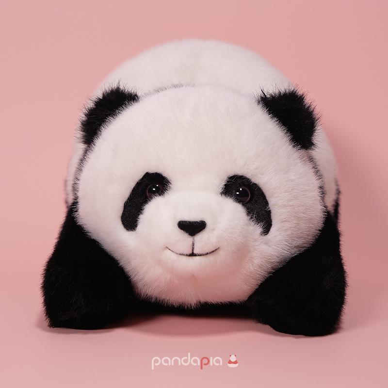 Pandapia Butt-Pushing Panda Plush Toy Super Cute and Funny Panda Doll Holiday Gift Souvenir