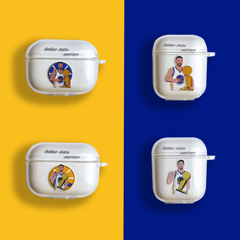 Airpods protective cover Curry nba basketball star cartoon creative suitable for Apple Bluetooth headset soft box shell cover