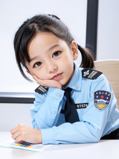 子供服消防迷彩警察制服リトル警察官反射ベストパフォーマンスユニフォーム幼稚園ナースドクター制服