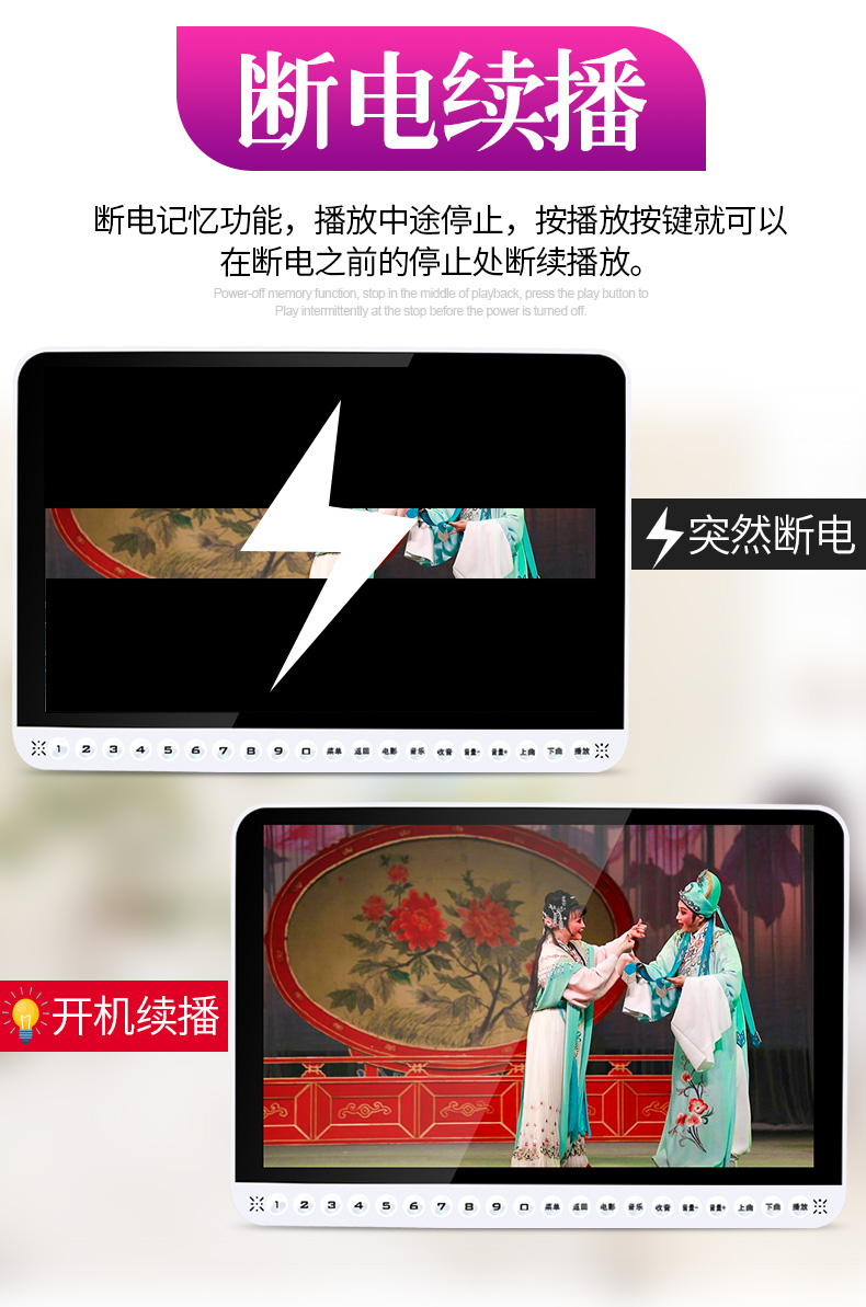 hộp phát wifi Xinke máy hát kịch già xem thẻ máy cầm tay sạc radio nghe ông già mạng mới WiFi nhỏ TV HD nhảy vuông đa chức năng - Trình phát TV thông minh củ phát wifi bằng sim