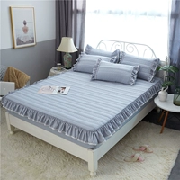 Cô gái trái tim bông doanh nghiệp giường bedspread mảnh duy nhất của dày chống trượt 1.8m bao gồm tất cả nệm bìa bìa bảo vệ bụi Simmons - Trang bị Covers Ga chun chần Everon