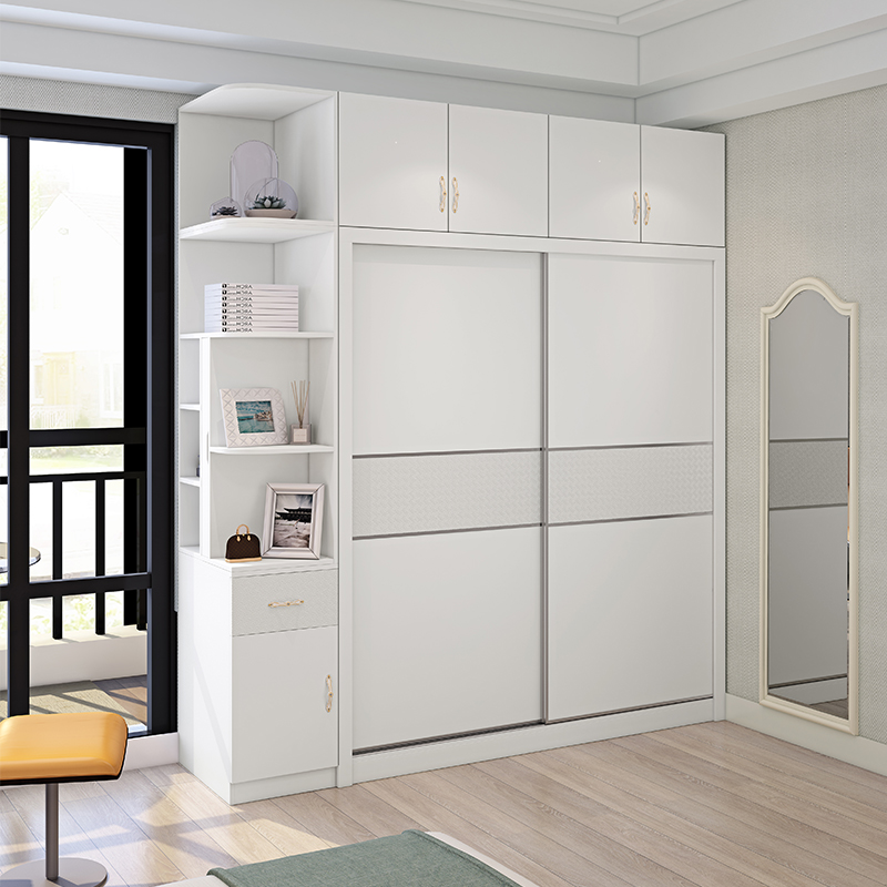 Usd 210 04 Wardrobe Sliding Door Modern Simple Economy