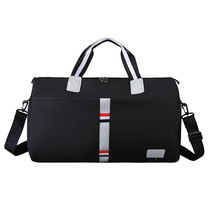 Short-distance large-capacity travel bag Mens lightweight portable business trip luggage bag boarding bag waiting for delivery fitness bag womens travel bag