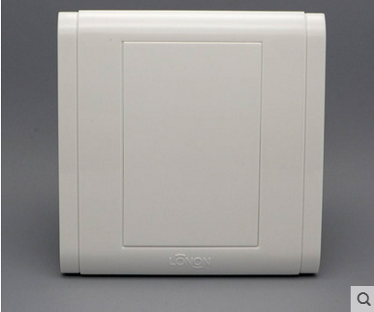 Rangable switch socket Longable NB5B series blank panel whiteboard switch panel 