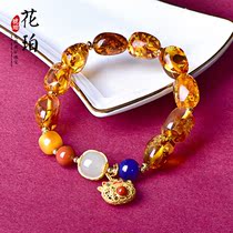 Zhenya jewelry flower with string 925 silver gold - plated tiger accessories