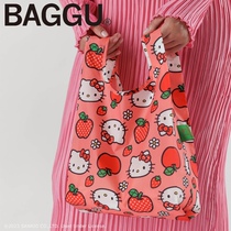 Day wait for Kitty sanrio*BAGGU environmental protection bag bag to bag bag to fold and portable