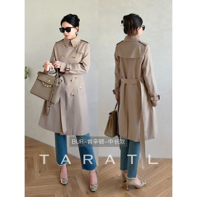 Taratl｜Bbr Kensington! a Classic Trench Coat/Short to Mid-Length Jacket That Every Girl Must Have in Her Lifetime