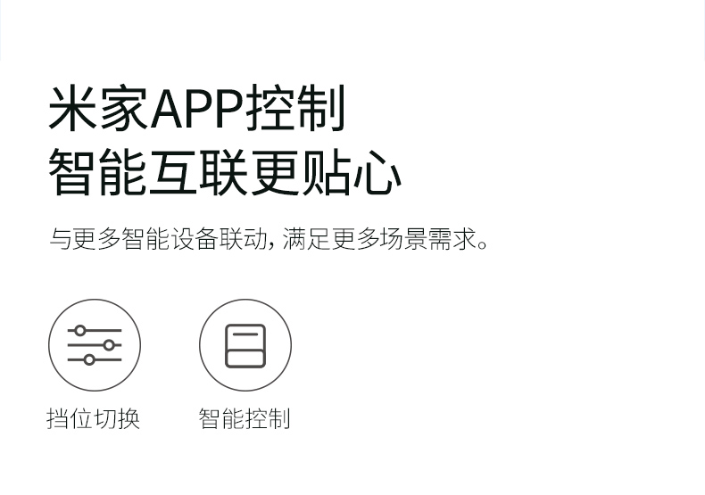 小米生态链 Rosou/乐秀 SS4 智能无叶塔扇 App+语音控制 图5
