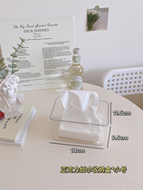 Love Dream Birds Ins creative tissue box tea few cute home living room table napkins contain box transparent Yakley