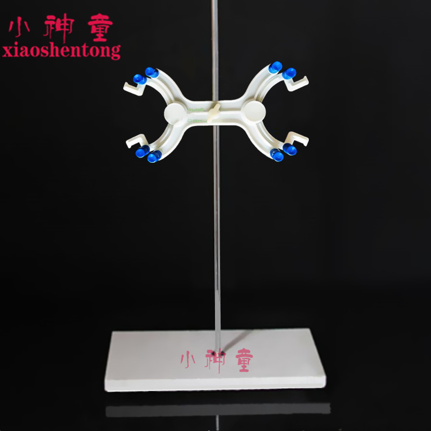 滴定台 带蝴蝶夹 白玉大理石底座 中学化学工厂化验室 实验器材