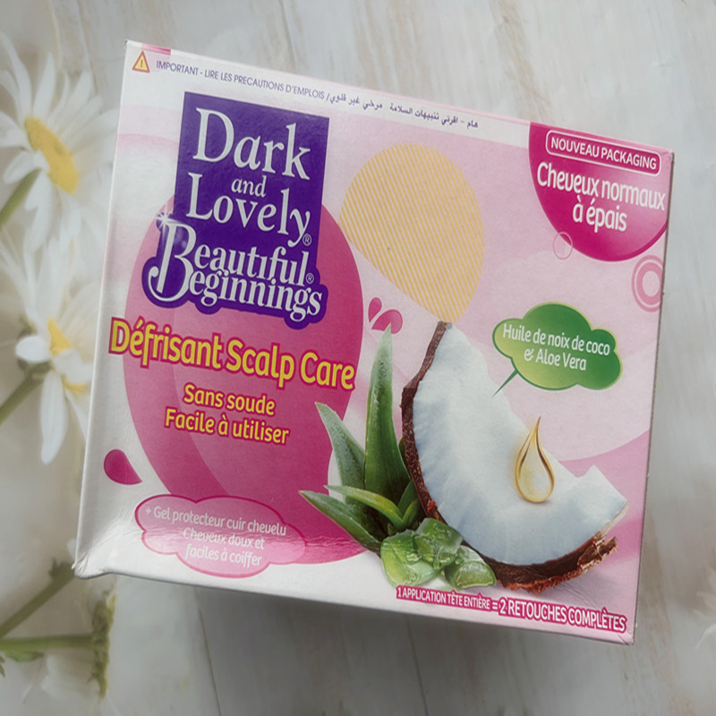 Nigeria World dark and lovely beautiful scalp care relaxer