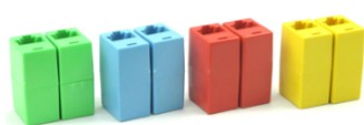 Color network straight through head network route to joint RJ45 connection head computer crystal head butt connector extension head