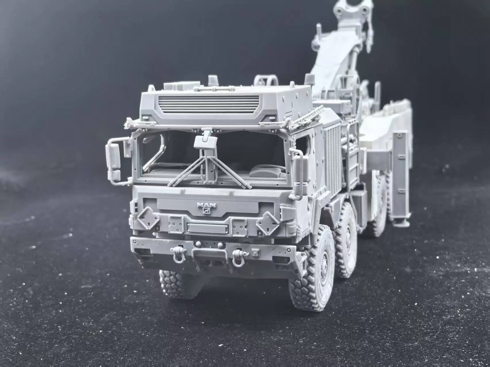 3D Printed 1/35 Germany Rheinmetall MAN HX-45M 10*10 Rescue