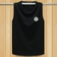 Áo thun nam mùa hè chất béo không tay, áo thun cộng với phân bón XL cotton tròn cổ rộng - Áo vest cotton áo ghi lê