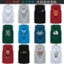 Áo thun nam mùa hè chất béo không tay, áo thun cộng với phân bón XL cotton tròn cổ rộng - Áo vest cotton áo ghi lê Áo vest cotton