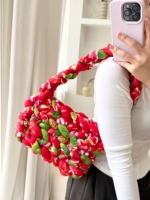 Красный большой портативный набор материалов