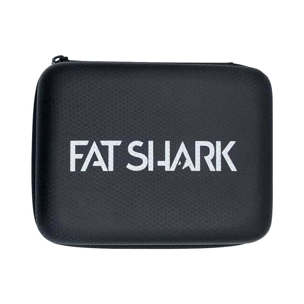 Коробка для хранения очков Fat Shark Dom FPV оригинальная, подлинная, с молнией, для ATT HDO2 DJI