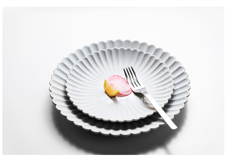 The Boss in the garden of Eden Japanese by dish plates creative household ceramics western dessert salad rice bowls rainbow such use