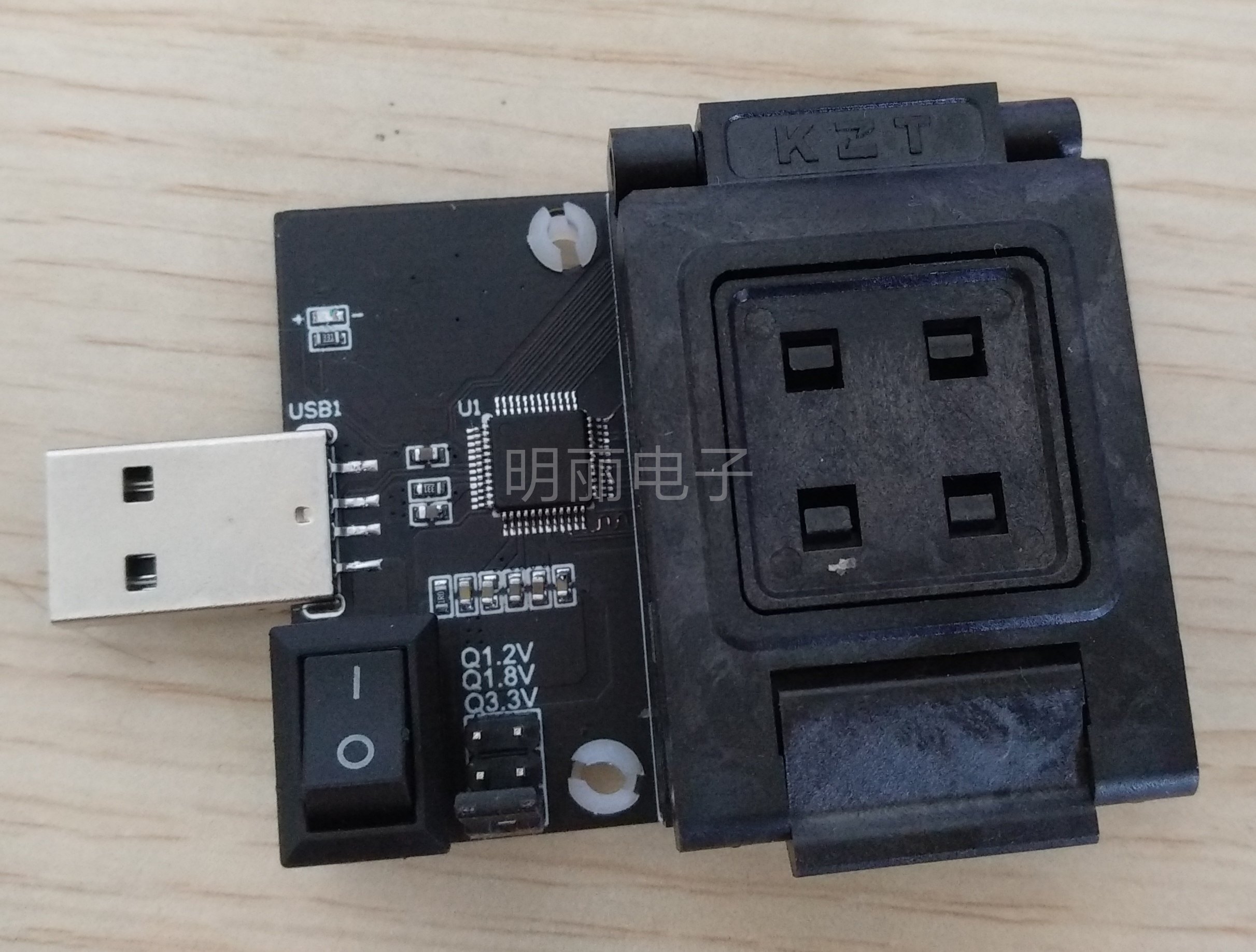 Anguo AU6989 GTD 8CE FLASH particles empty rack test rack BGA152 BGA132