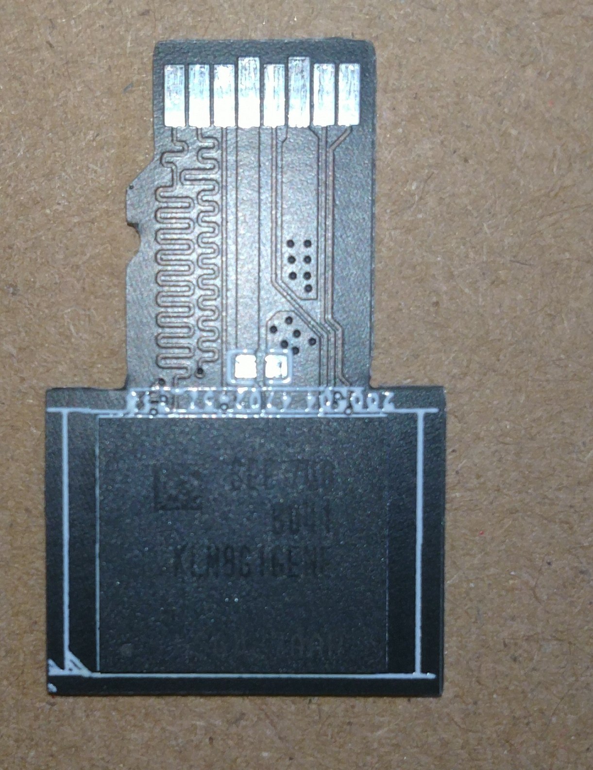 Mobile phone font adapter board EMMC adapter board EMCP153 169 to EMMC to TF card adapter board