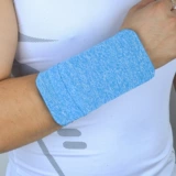 Дорожная спортивная эластичная дышащая сумка на запястье для спортзала подходит для мужчин и женщин, нарукавники для велоспорта, для бега