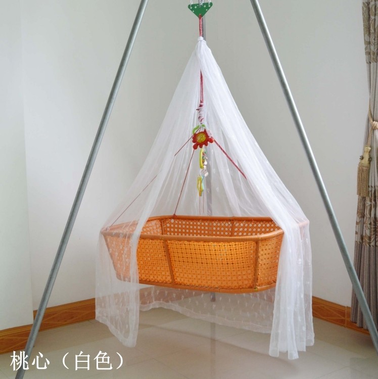 Baby Net Cute Crib Square Top Chaoshan Electric Cradle Mosquito Net Encrypted Baby Dome Basket Mosquito Net