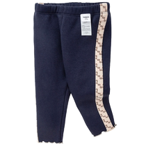 Balabala baby trousers girls winter clothing baby pants autumn and winter casual pants leggings fashionable novelty warm
