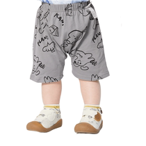 Balabala girls swimsuit childrens swimsuit medium and large childrens sun protection one-piece swimsuit contrasting print sweet and playful