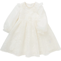 Balabala childrens clothing girls dresses princess skirts baby skirts autumn and summer childrens fashion style