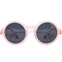 (Same style in the mall) Balabala childrens sunglasses anti-UV high-definition girls glasses little girl fashion sunglasses