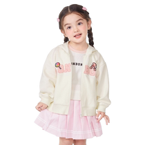 (Same style in the mall) Balabala girls childrens coats childrens clothing fashionable autumn clothes for children